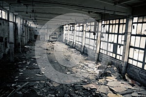 Abandoned Industrial interior