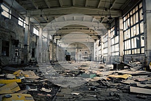 Abandoned Industrial interior