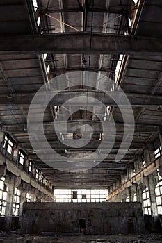 Abandoned Industrial interior