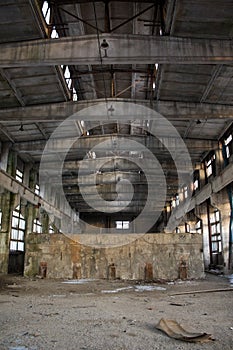 Abandoned Industrial interior