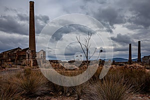 Abandoned Industry buildings and  Landscapes