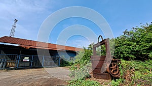 Abandoned ladle at east fabricator workshop