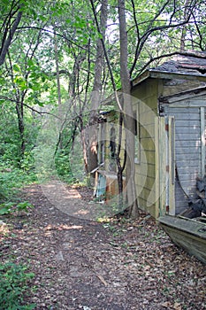 An Abandoned Lake Cottage