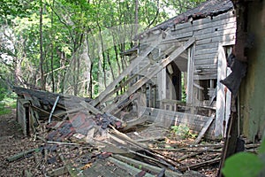 An Abandoned Lake Cottage