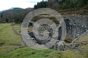 An abandoned lead mine