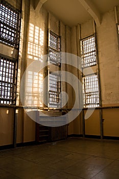 Abandoned Library at Alcatraz
