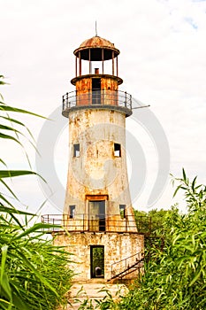 Abandoned Lighthouse Danube Delta