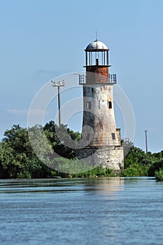 Abandoned lighthouse of Sulina, Danube delta