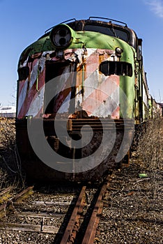 Abandoned Locomotive - Train - Ohio