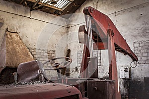 Abandoned machinery Alquife Mines