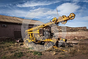 Abandoned machinery Alquife Mines