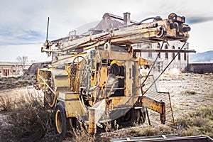 Abandoned machinery Alquife Mines