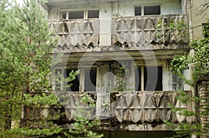 Abandoned military object in Ventspils municipality, Latvia