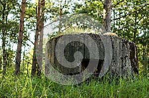 Abandoned military object in Ventspils municipality, Latvia