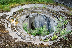 Abandoned military object in Ventspils municipality, Latvia