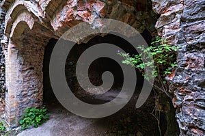 Abandoned Military Tarakaniv Fort basements other names - Dubno Fort, New Dubna Fortress - a defensive structure, an