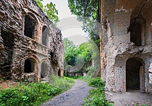 Abandoned Military Tarakaniv Fort other names - Dubno Fort, New Dubna Fortress - a defensive structure, an architectural