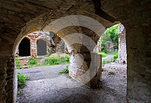 Abandoned Military Tarakaniv Fort other names - Dubno Fort, New Dubna Fortress - a defensive structure, an architectural