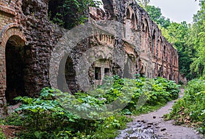 Abandoned Military Tarakaniv Fort other names - Dubno Fort, New Dubna Fortress - a defensive structure, an architectural