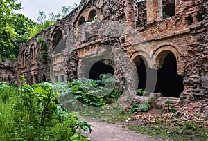 Abandoned Military Tarakaniv Fort other names - Dubno Fort, New Dubna Fortress - a defensive structure, an architectural