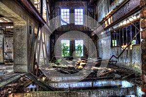 Abandoned mill photo