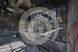 Abandoned mine buildings in Belgium