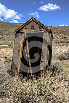 The abandoned mine city of Bodie, California