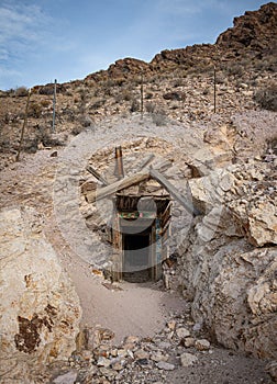 Abandoned Mine in Rhyolite - Death Valley