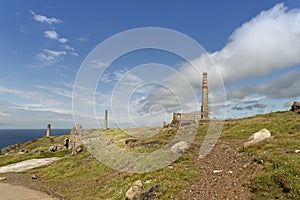 Abandoned mine st just mining district