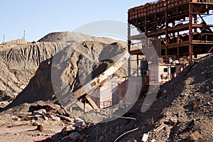 Abandoned mine structure
