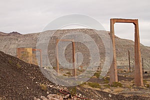 Abandoned mine structure