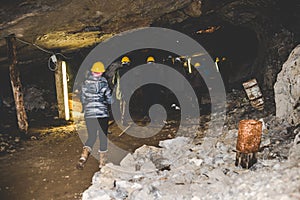 Abandoned mine - visitors