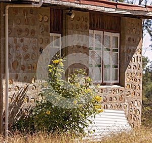 An Abandoned Miner`s Home At The Reward Fossicking Fields Near Sapphire Queensland Australia photo