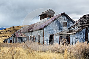 Abandoned mining buildings