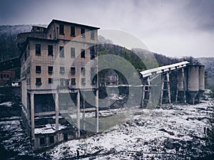 Abandoned mining facility