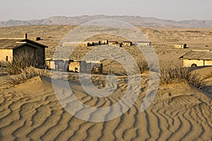 Abandoned mining town of Kolmannskuppe Kolmanskop, Namibia