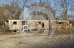 Abandoned Mobile Home