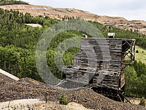 Abandoned at Mollie Kathleen Gold Mine