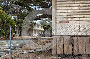 Abandoned Morgue Building at Fort Ord Army Post photo