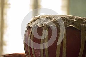 Abandoned Nagara Indian Cultural Musical Instrument