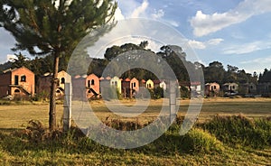 Abandoned neighborhood in Patzcuaro, Michoacan photo