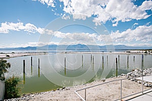 Abandoned North Shore Beach and Yacht Club on the Salton Sea, California