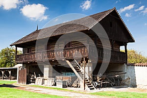 Abandoned old barn