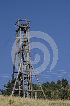 Abandoned old Gold Mine located in Victor Colorado