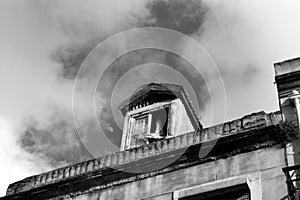 Abandoned. Old house in Almada. Portugal. photo