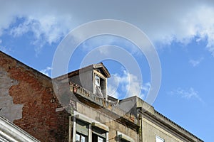 Abandoned. Old house in Almada. Portugal. photo