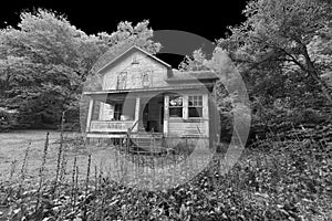 Abandoned old house in rural Pennsylvania