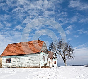 Abandoned old houses