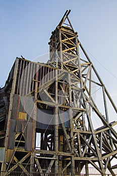 Abandoned old Mine located in Victor Colorado