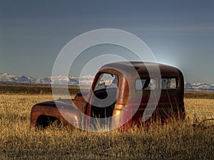 An Abandoned Old Pickup